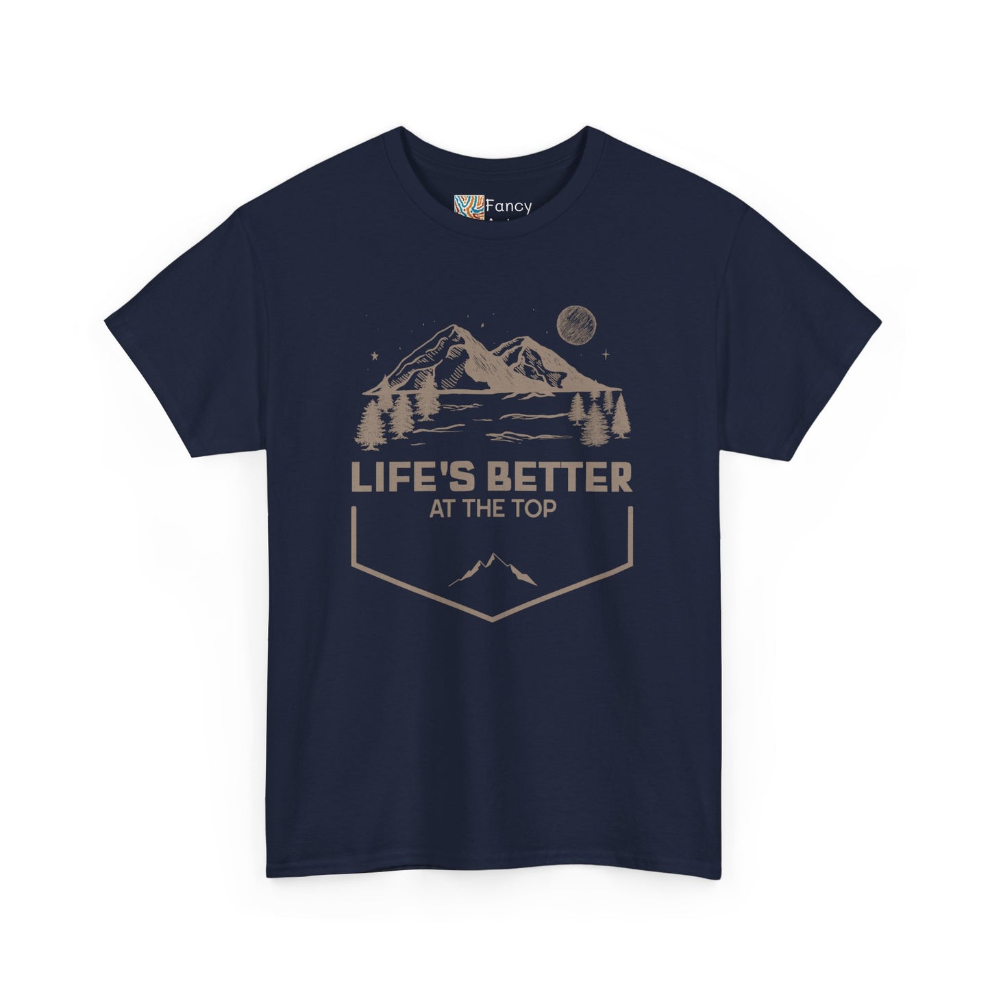 Mountain Travel Life's Better at the Top Unisex Tee