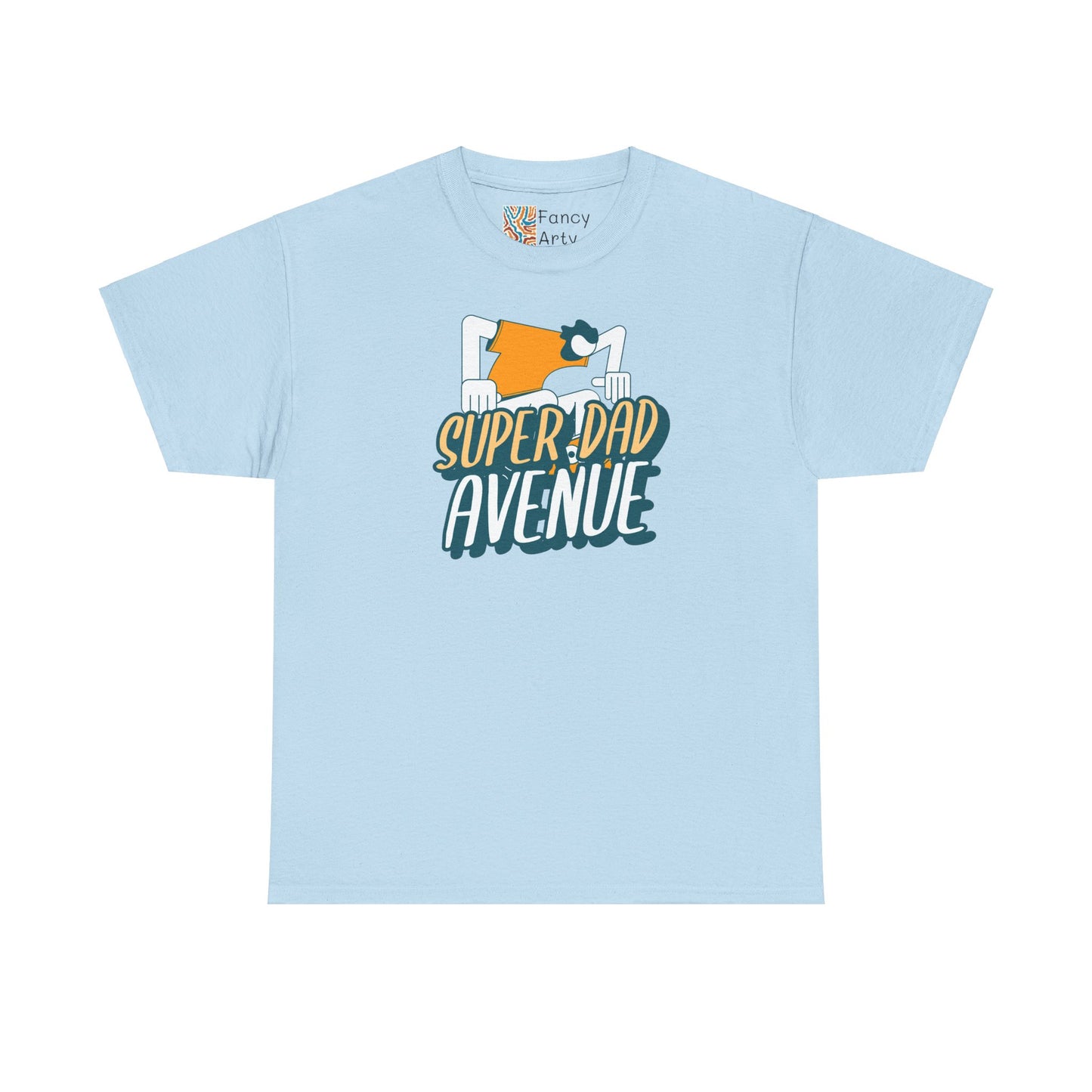 Super Dad Avenue Unisex Tee - Family First Gift