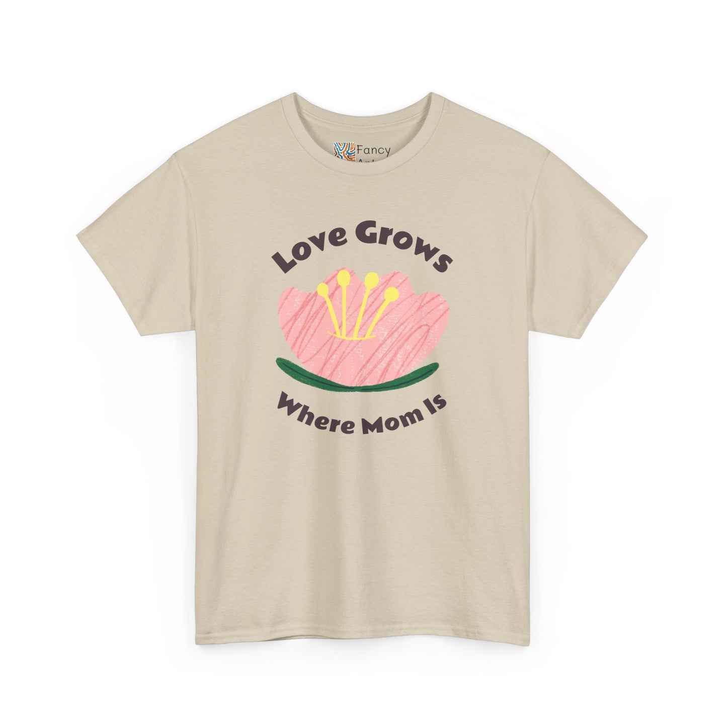 Love Grows Where Mom Is Unisex Tee