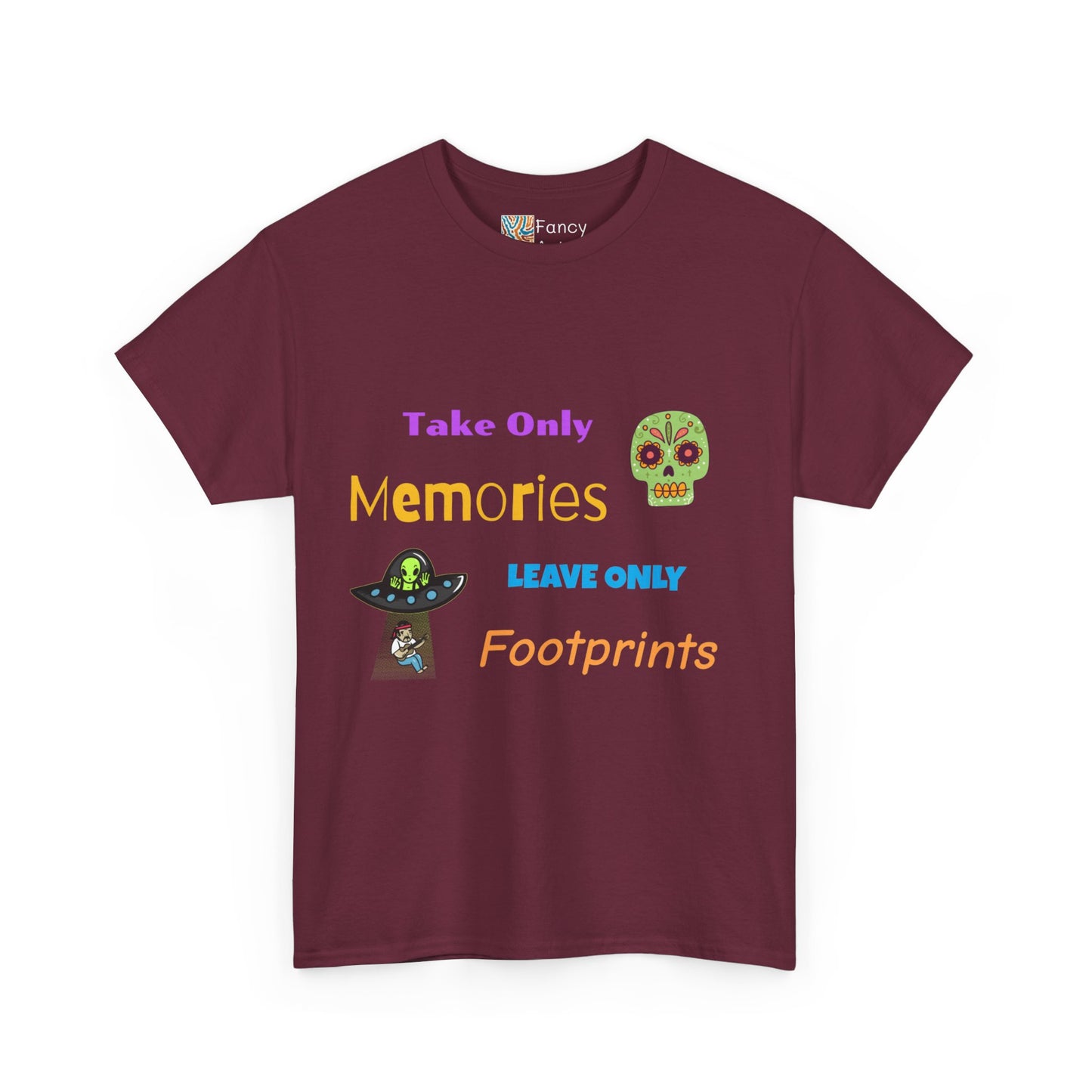 Take Only Memories Leave Only Footprints Tee