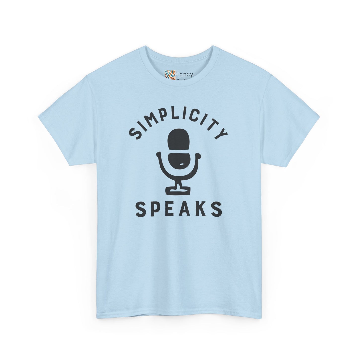 Simplicity Speaks Minimalist Lifestyle Tee