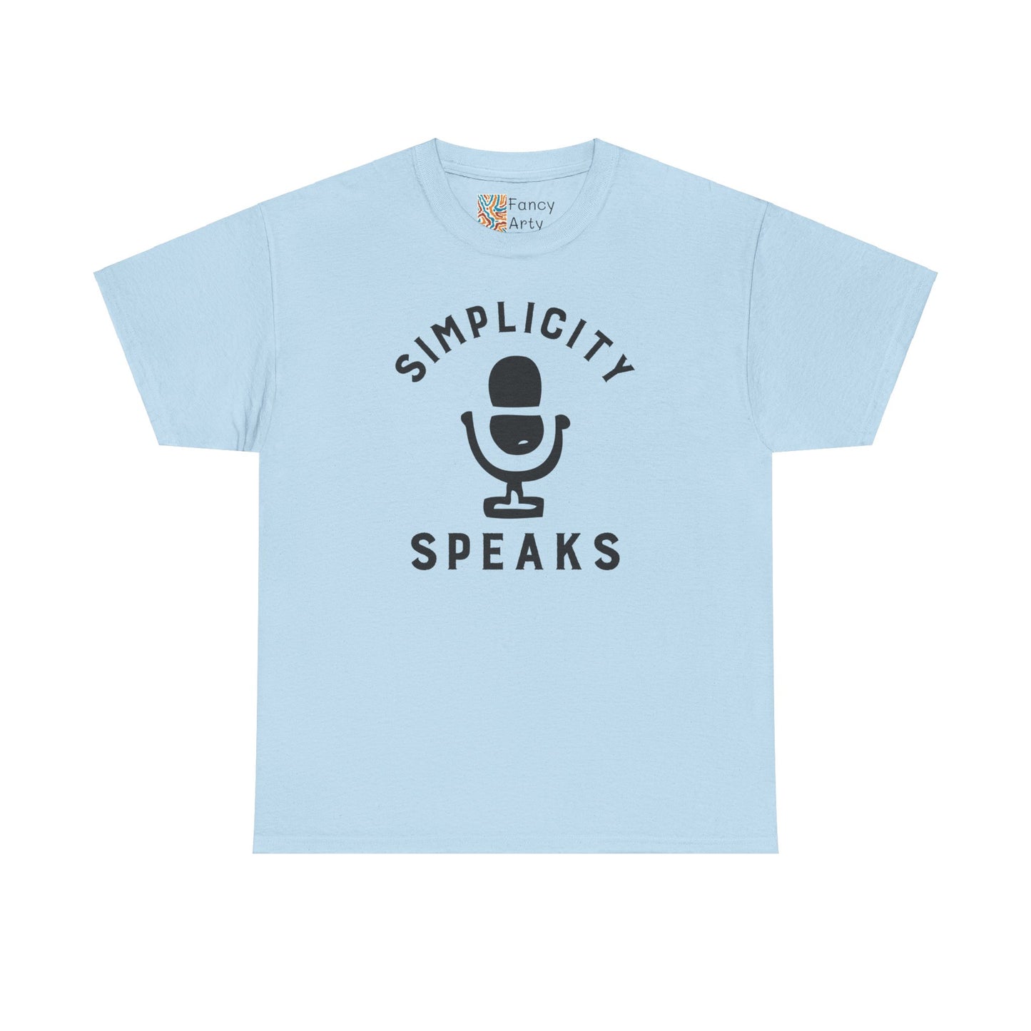 Simplicity Speaks Minimalist Lifestyle Tee