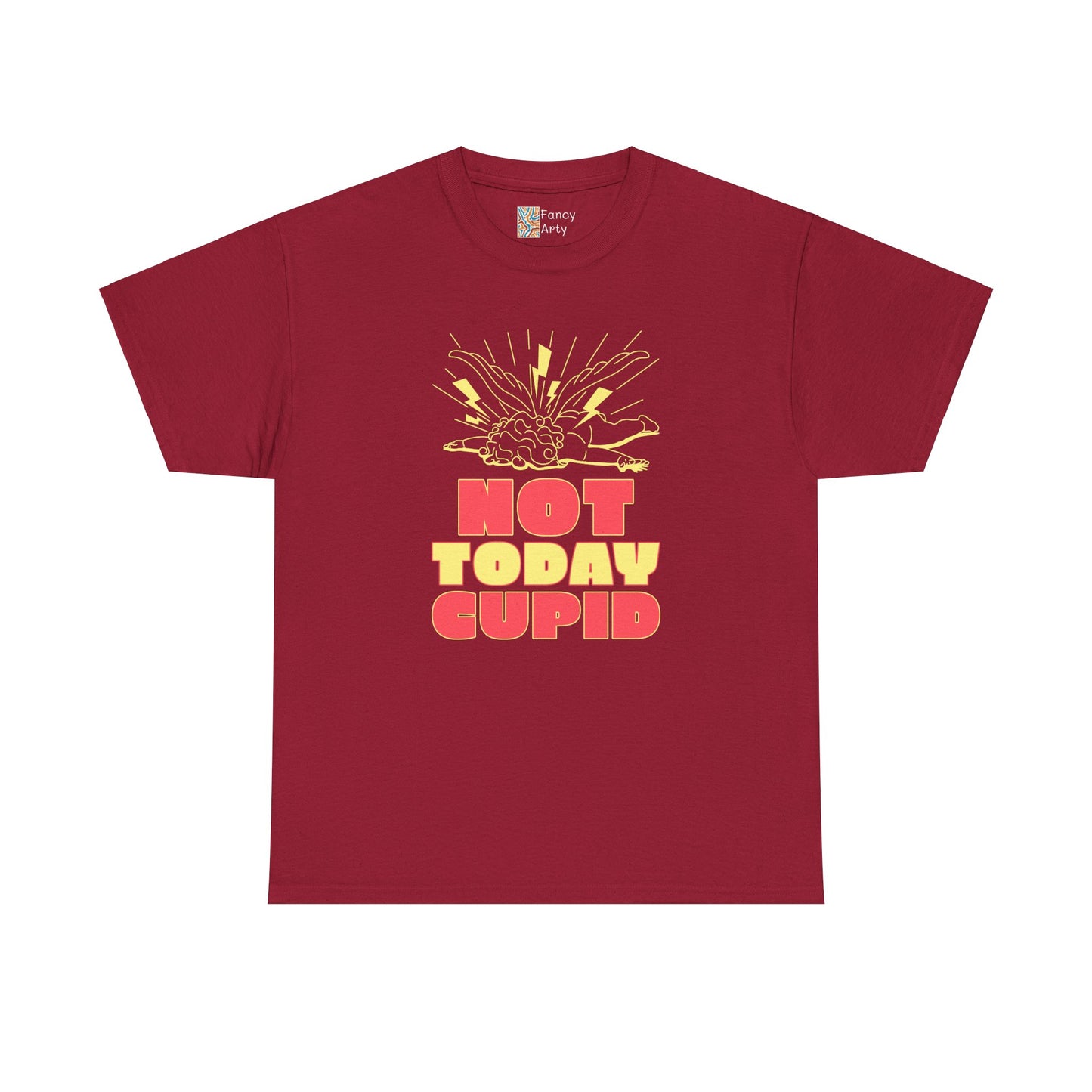 Not Today Cupid Anti-Valentine Design