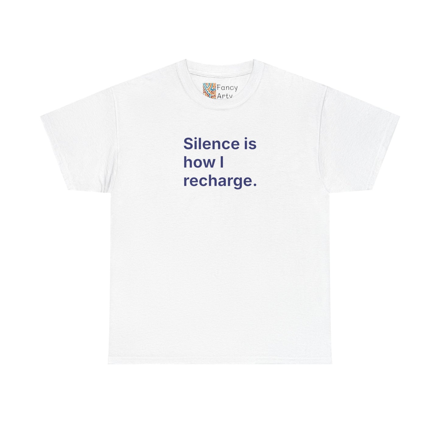 Silence Is How I Recharge Unisex Tee - Self Care Reminder