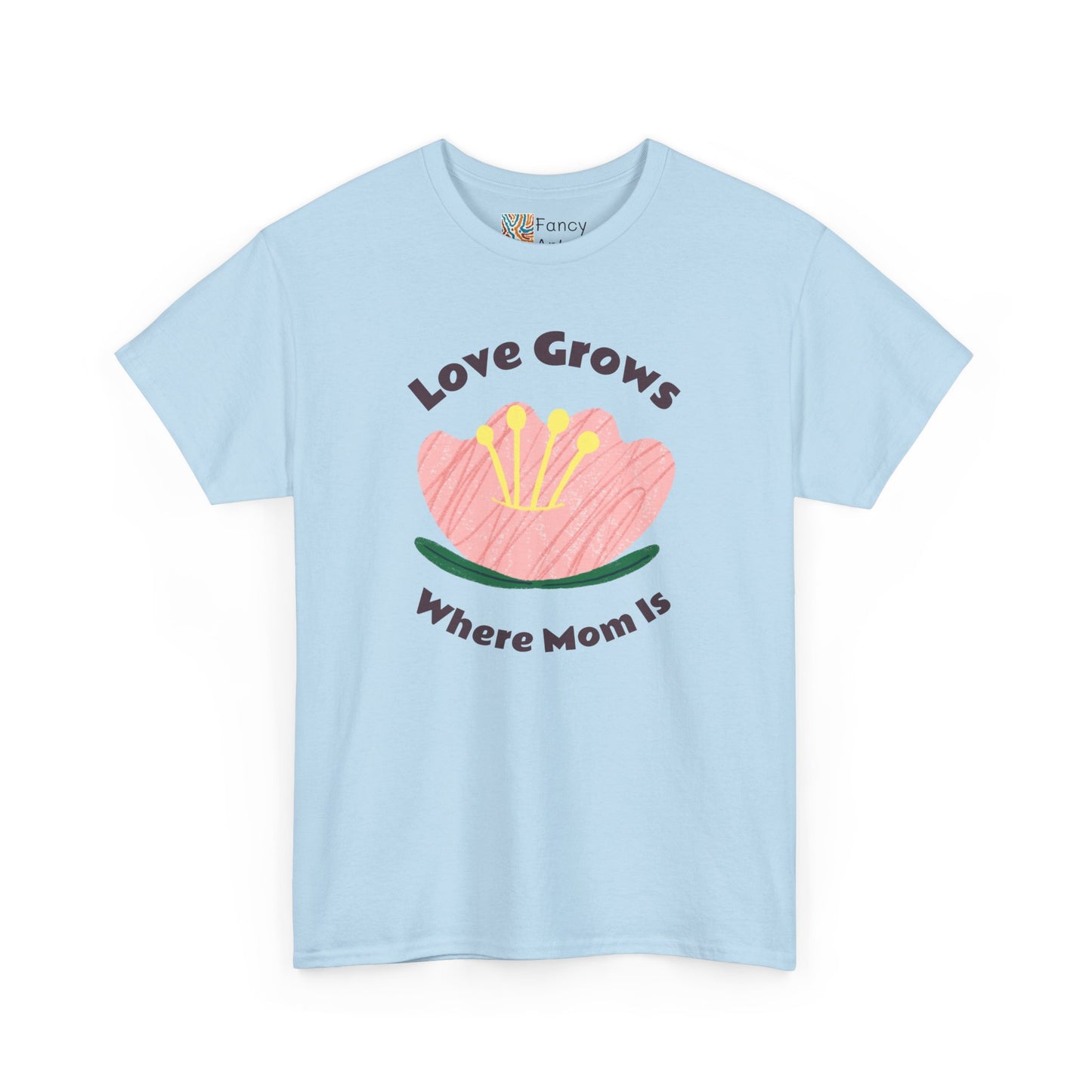 Love Grows Where Mom Is Unisex Tee