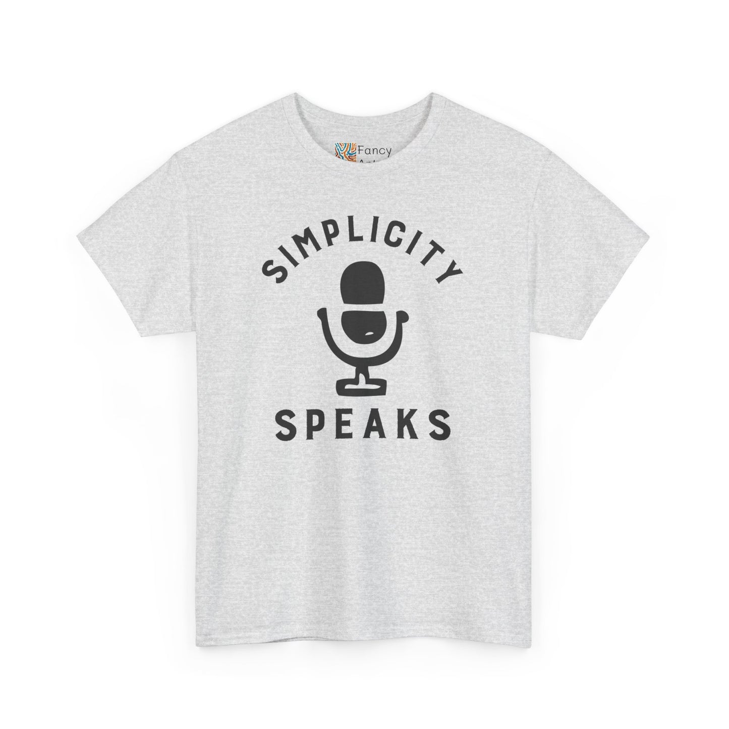 Simplicity Speaks Minimalist Lifestyle Tee