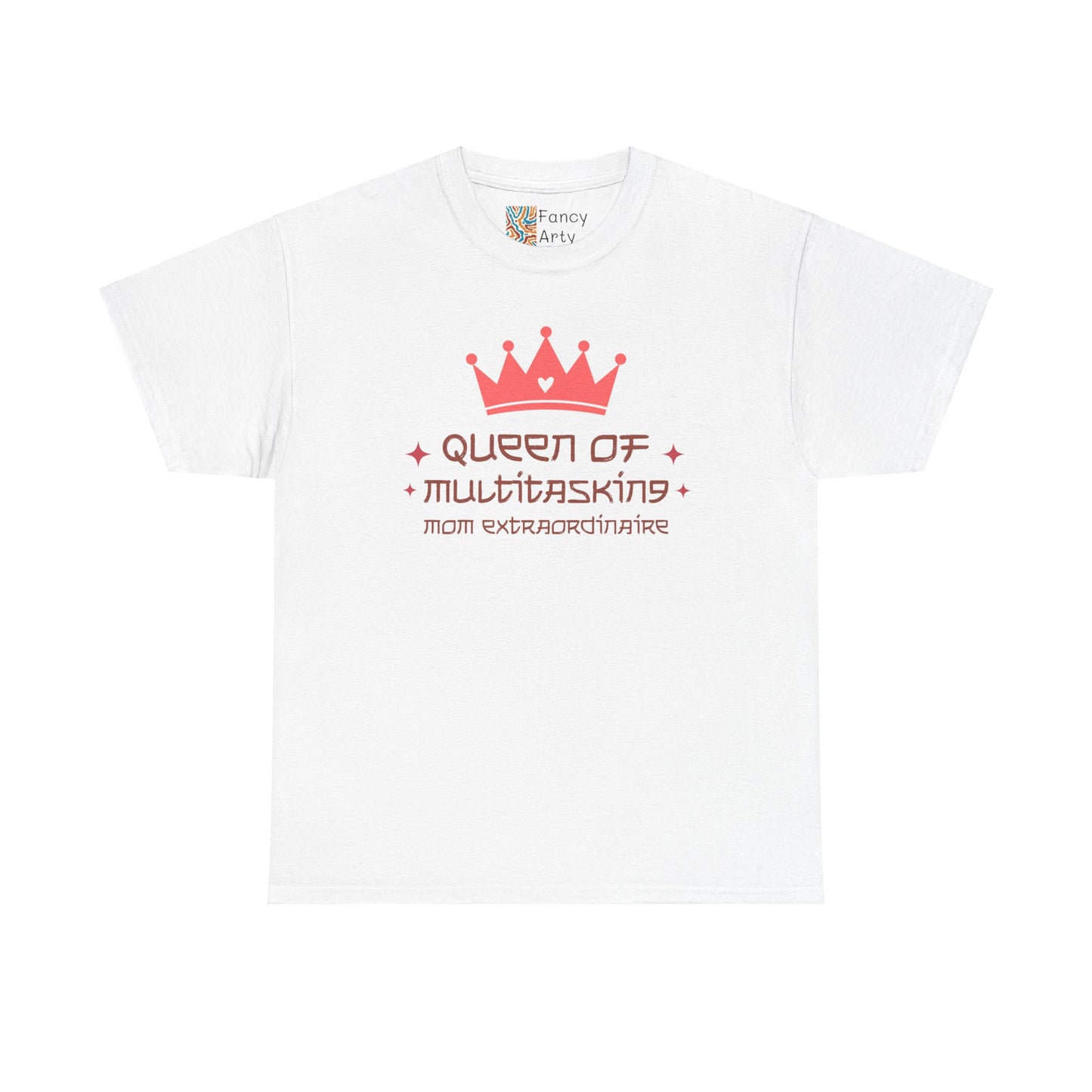 Mom Extraordinaire Unisex Tee - Queen of Multitasking Design