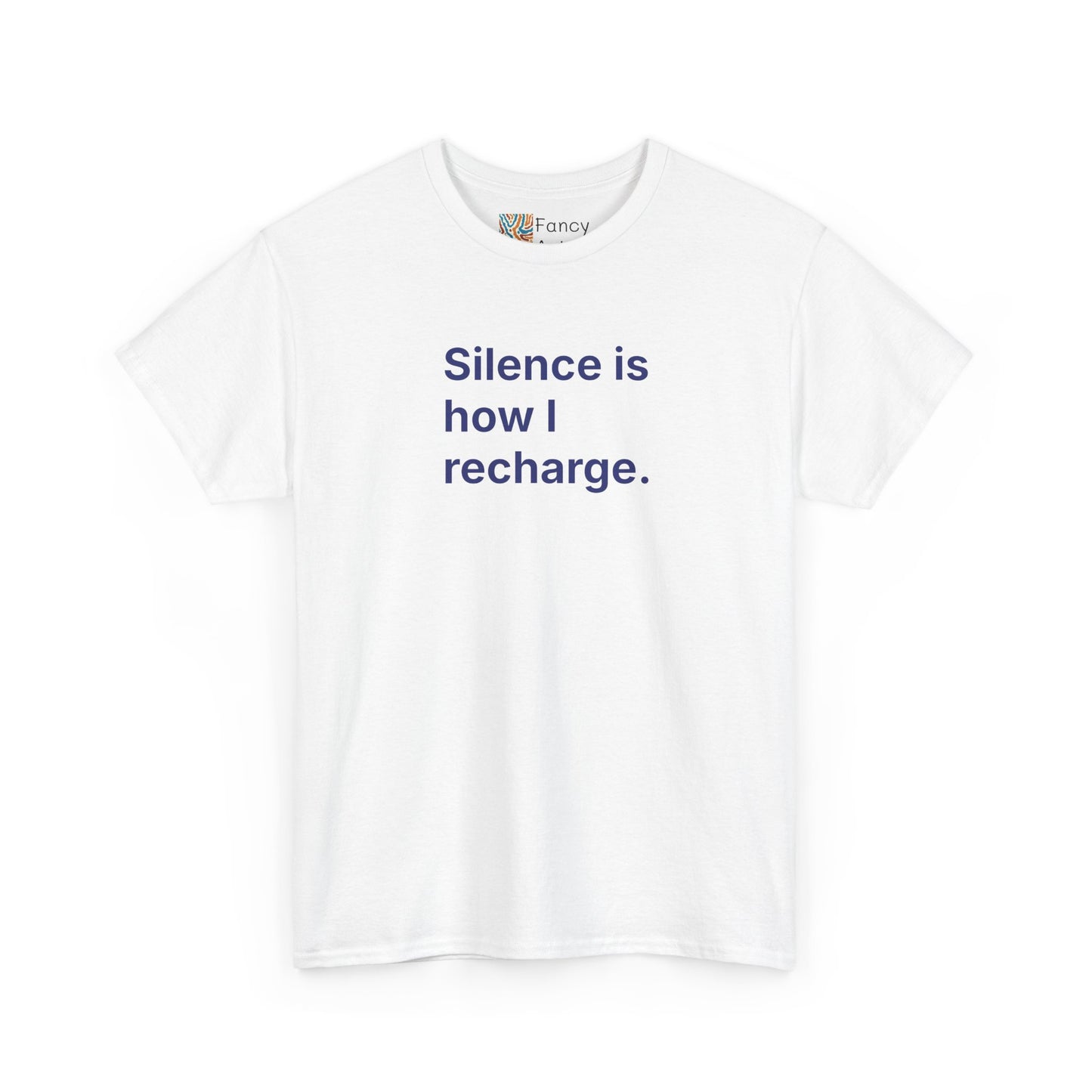 Silence Is How I Recharge Unisex Tee - Self Care Reminder