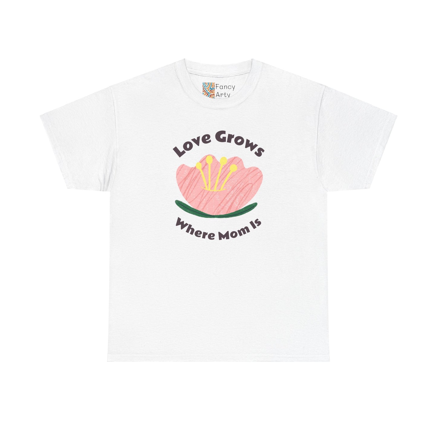 Love Grows Where Mom Is Unisex Tee