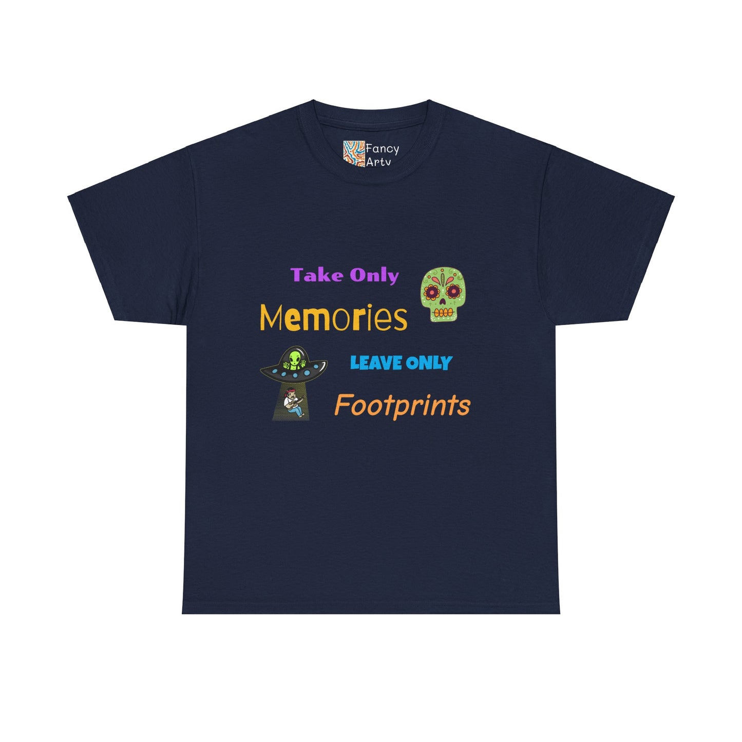 Take Only Memories Leave Only Footprints Tee