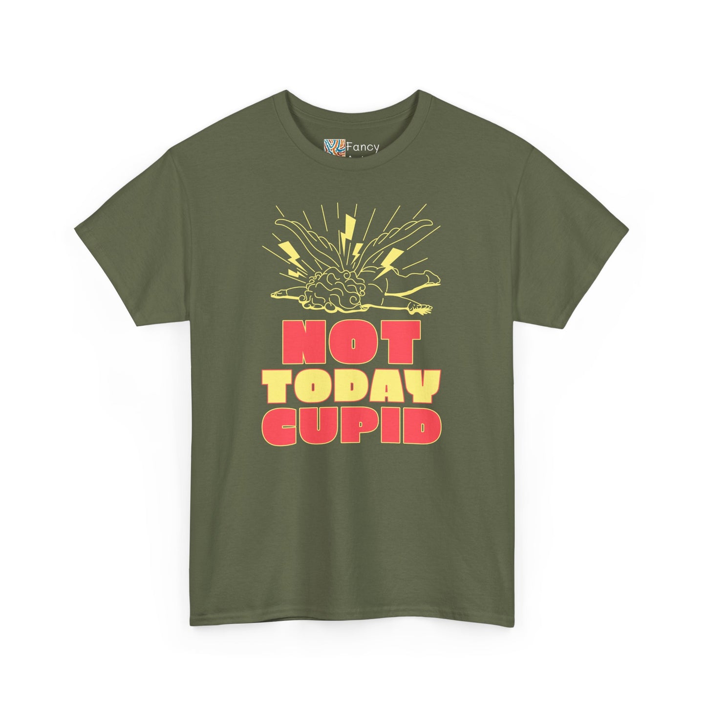Not Today Cupid Anti-Valentine Design