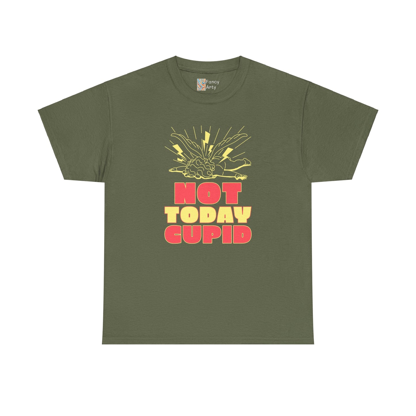 Not Today Cupid Anti-Valentine Design