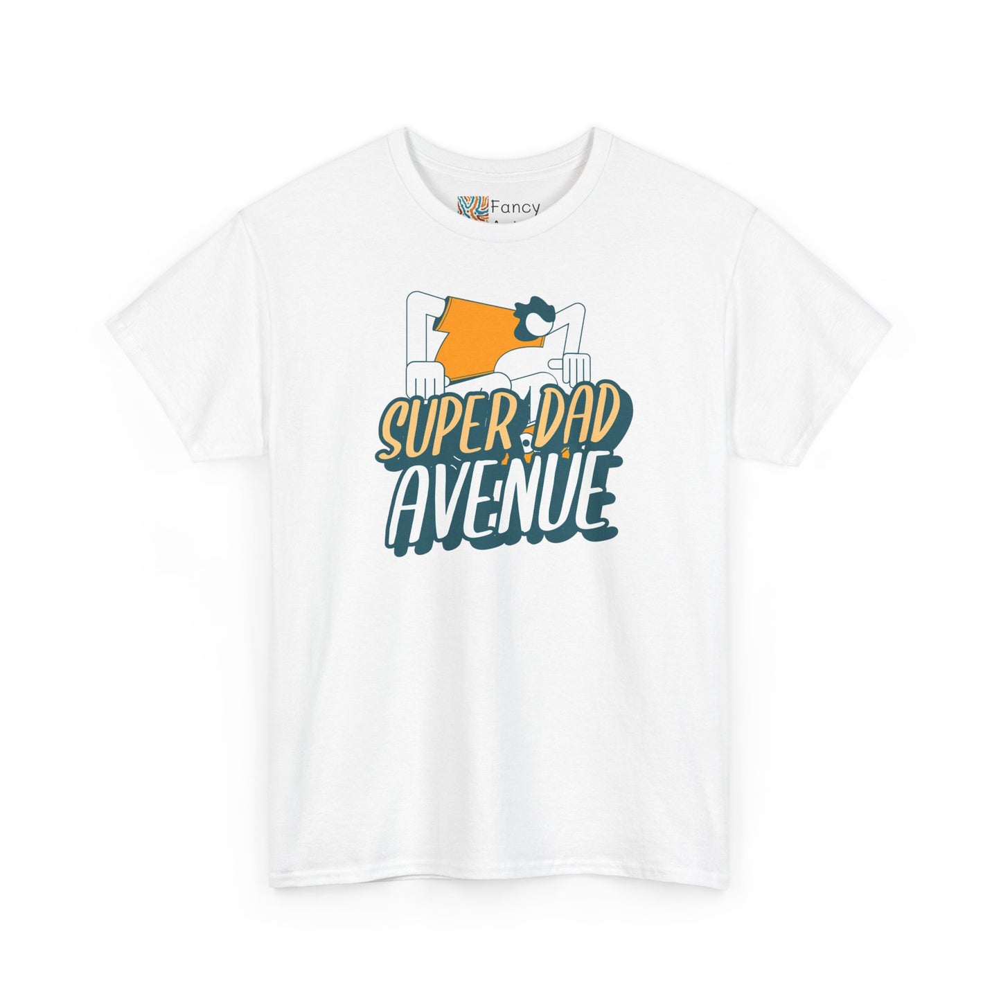 Super Dad Avenue Unisex Tee - Family First Gift