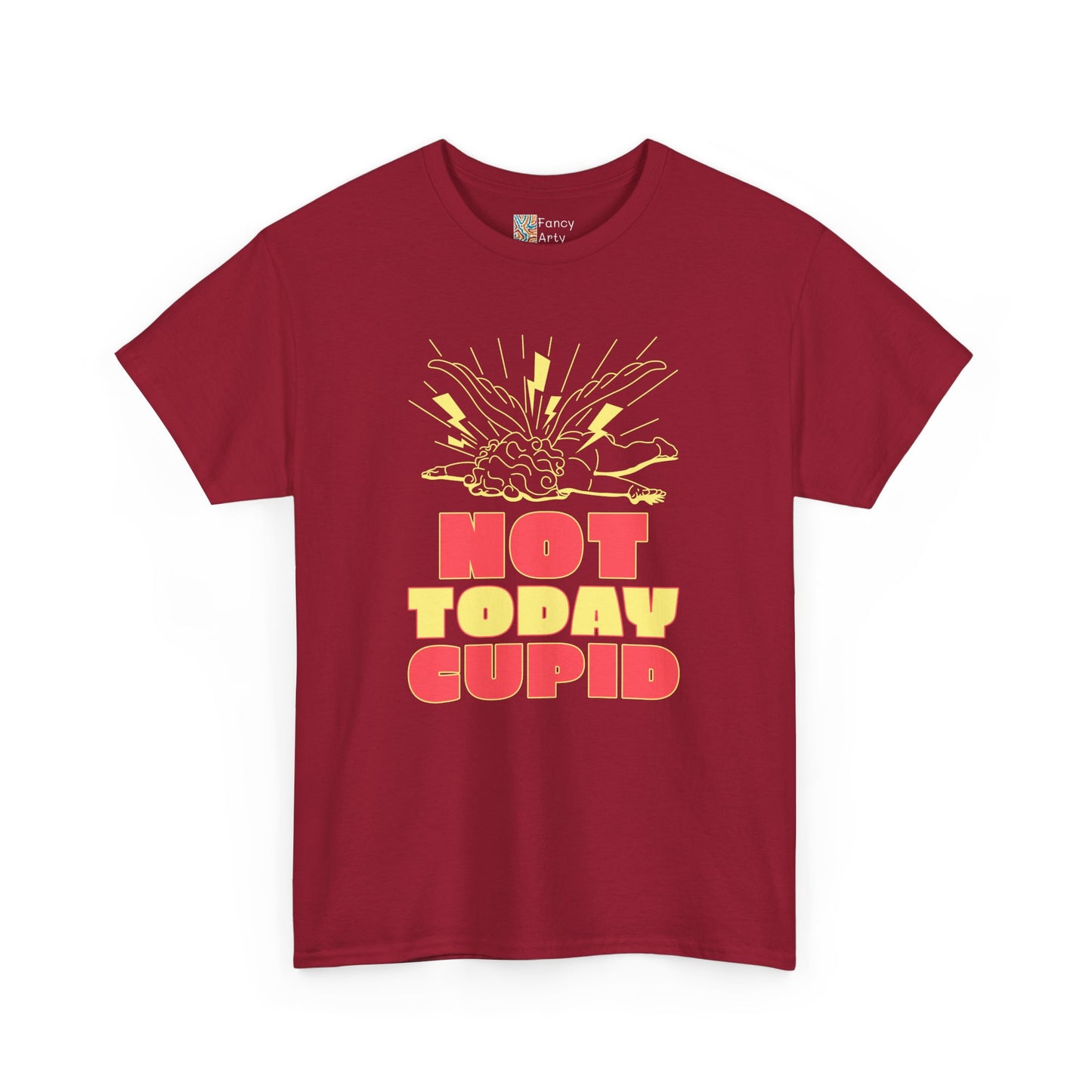 Not Today Cupid Anti-Valentine Design