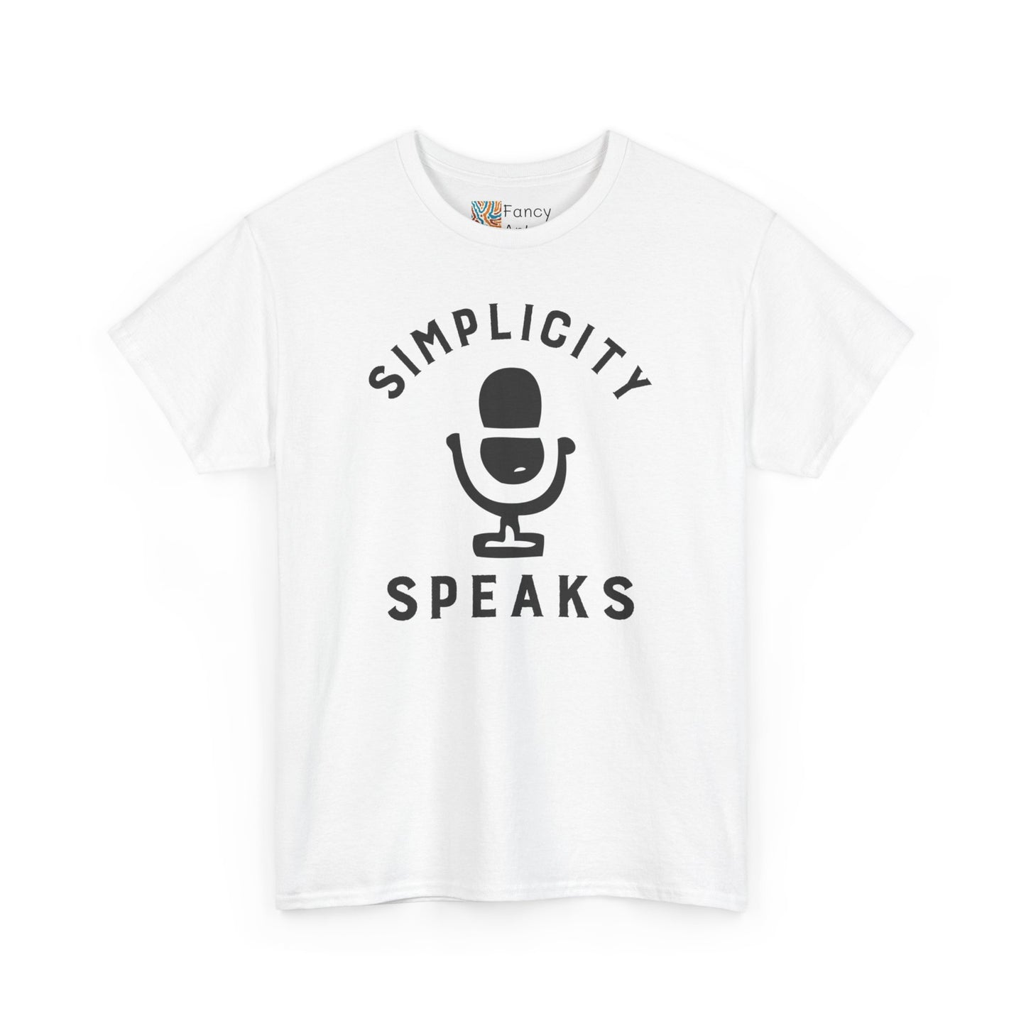 Simplicity Speaks Minimalist Lifestyle Tee
