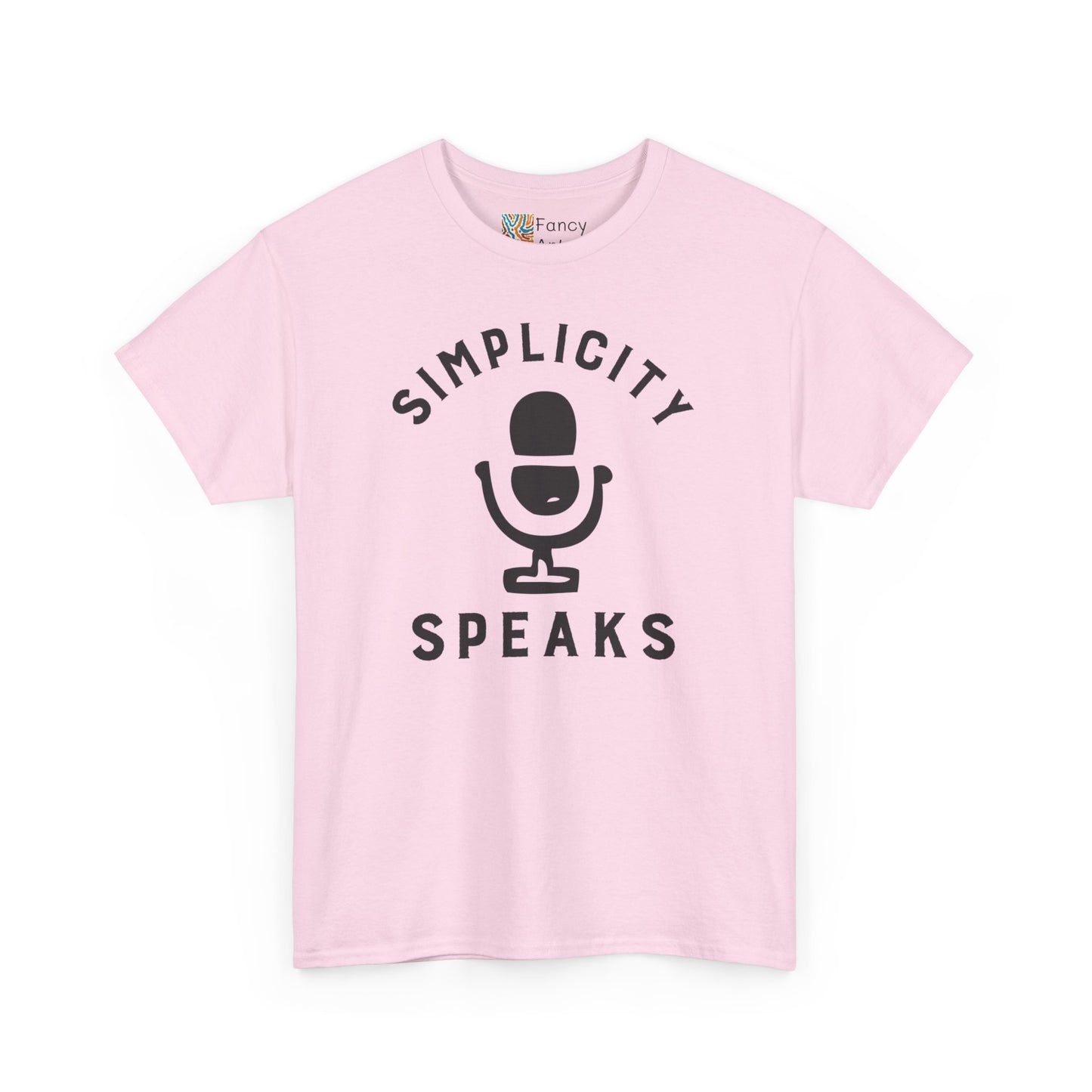 Simplicity Speaks Minimalist Lifestyle Tee