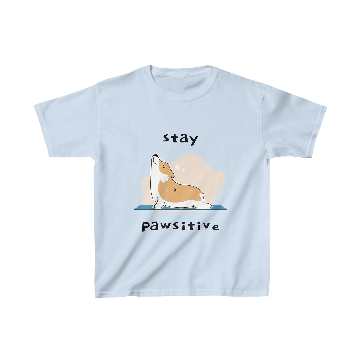 Stay Pawsitive Kids Tee