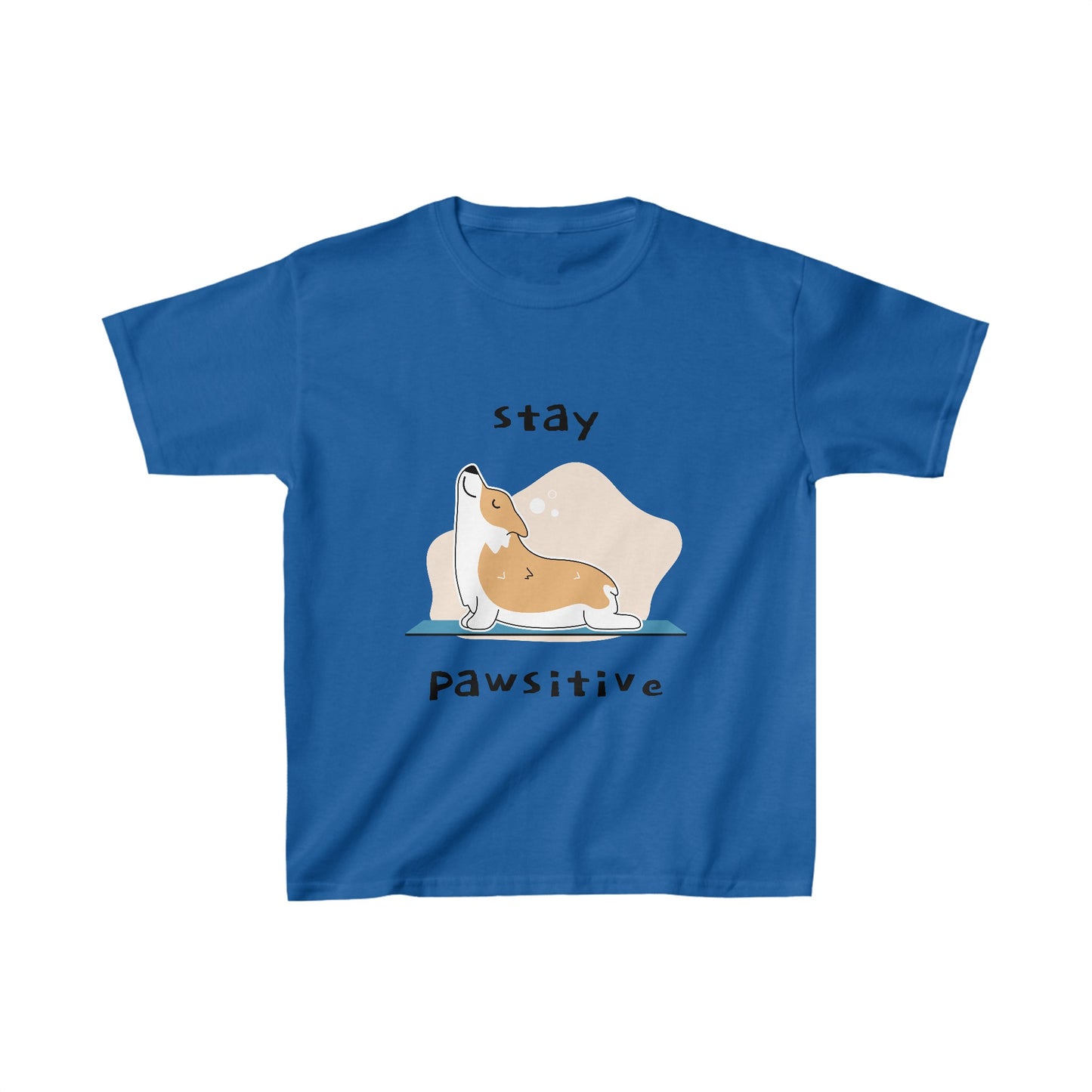 Stay Pawsitive Kids Tee