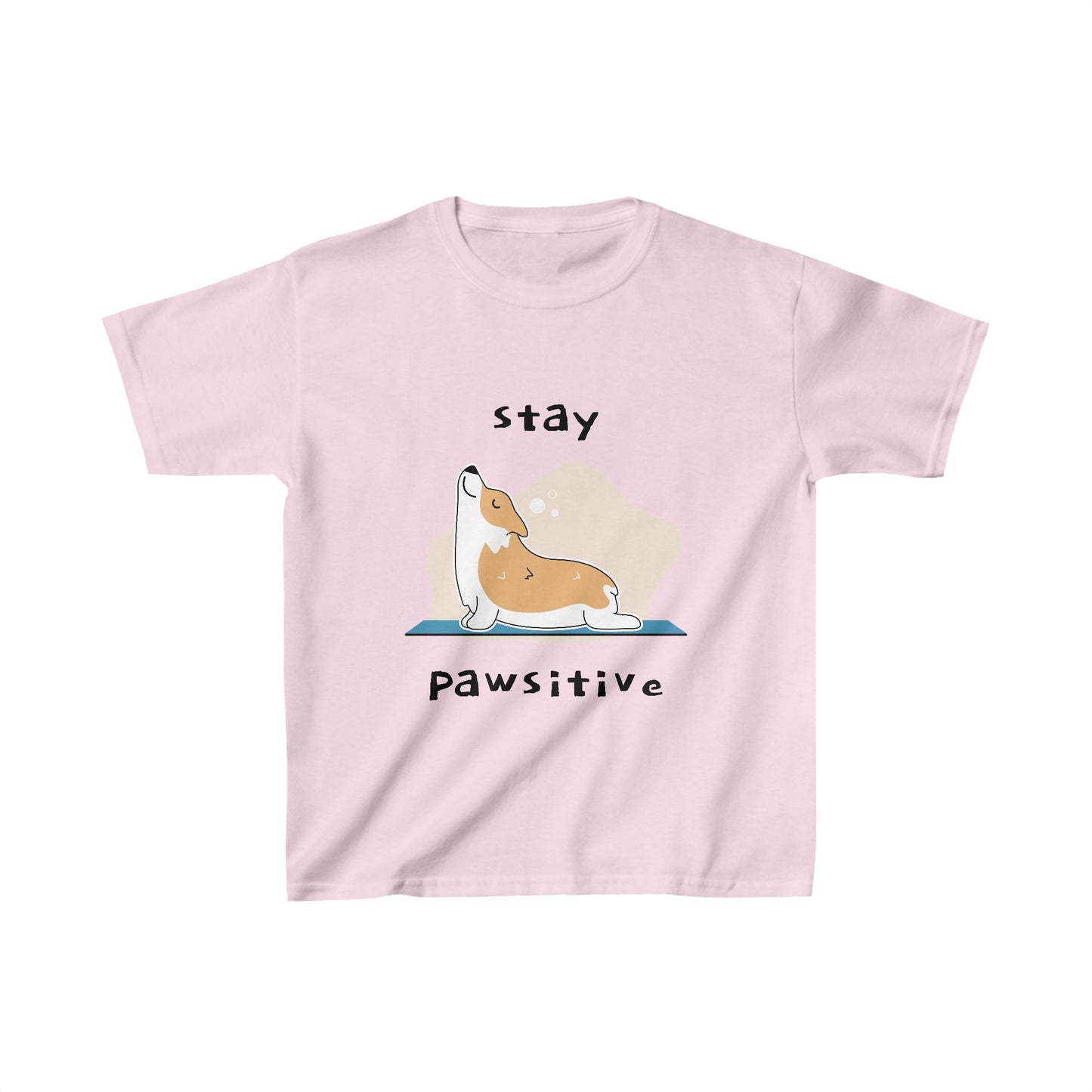 Stay Pawsitive Kids Tee