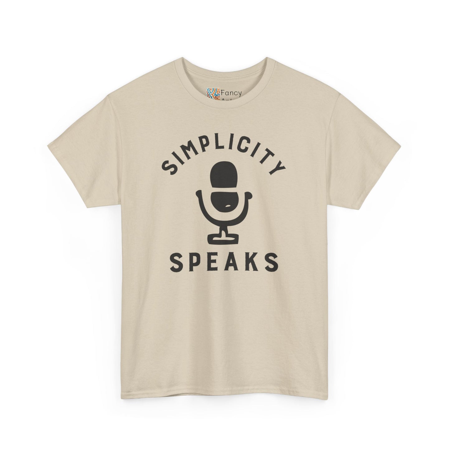 Simplicity Speaks Minimalist Lifestyle Tee