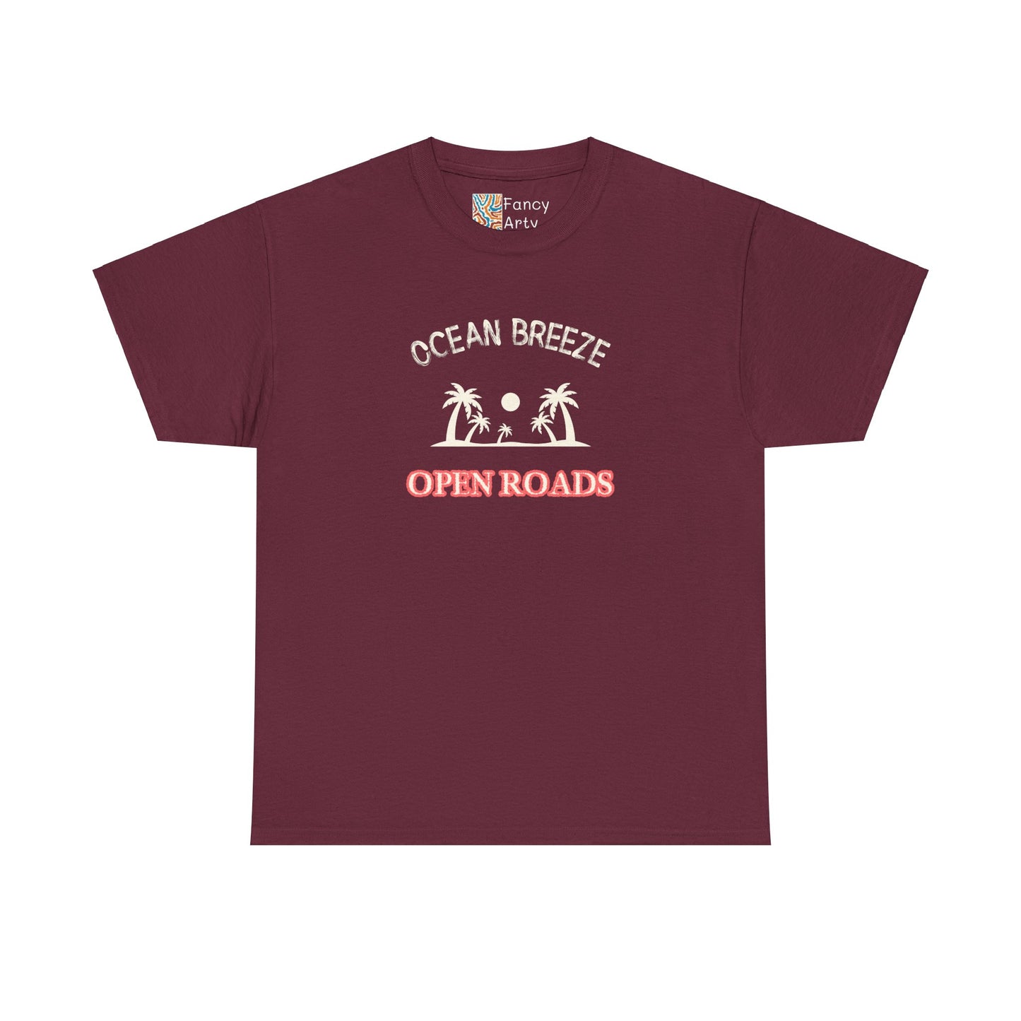 Ocean Breeze Open Roads Tee
