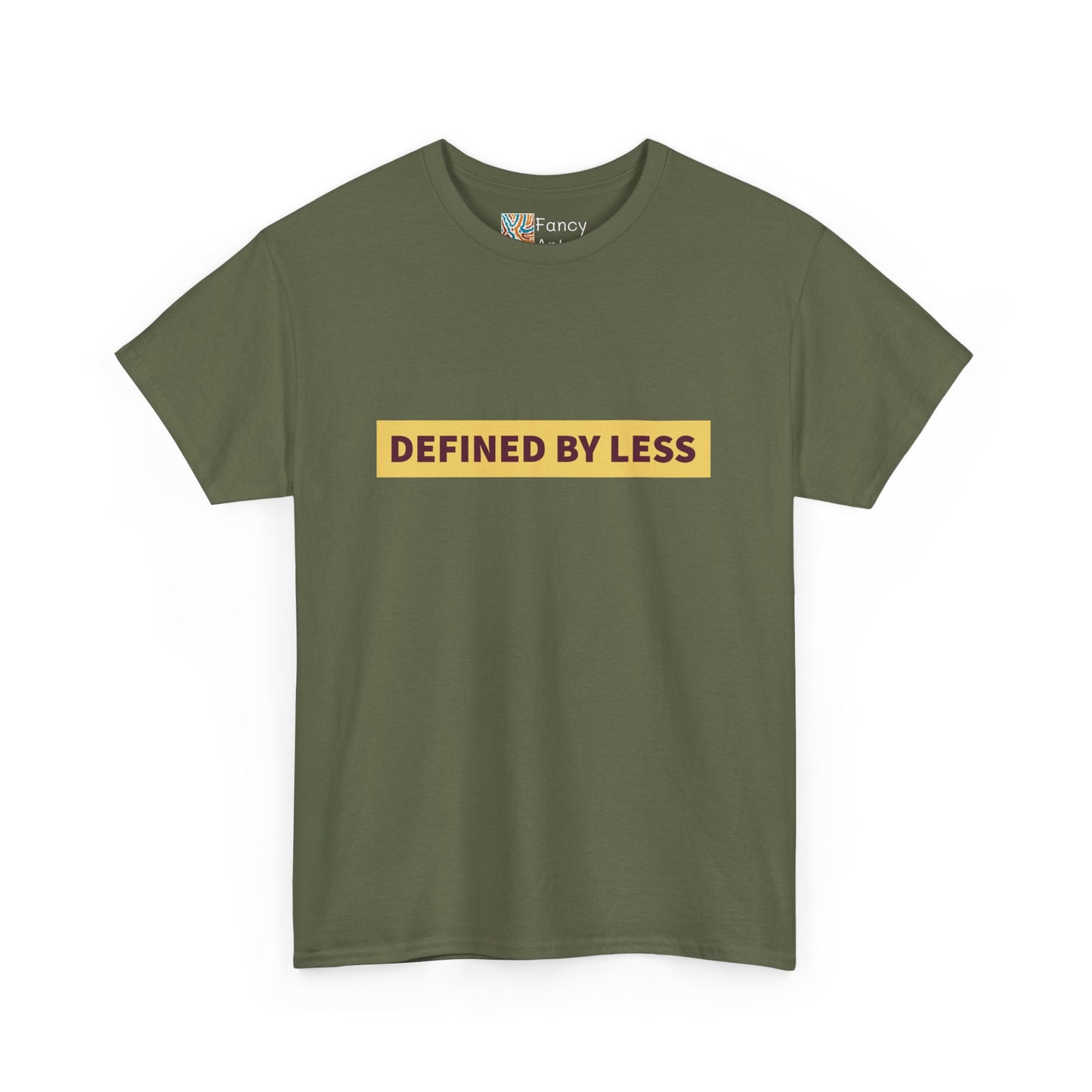 Defined by Less Unisex Cotton Tee - Minimalist Lifestyle Gift