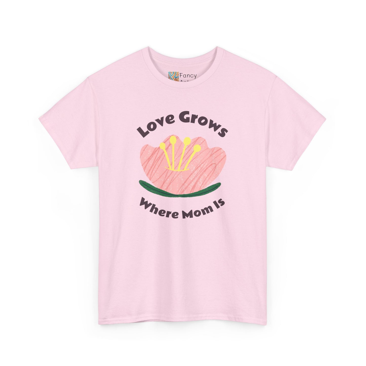 Love Grows Where Mom Is Unisex Tee