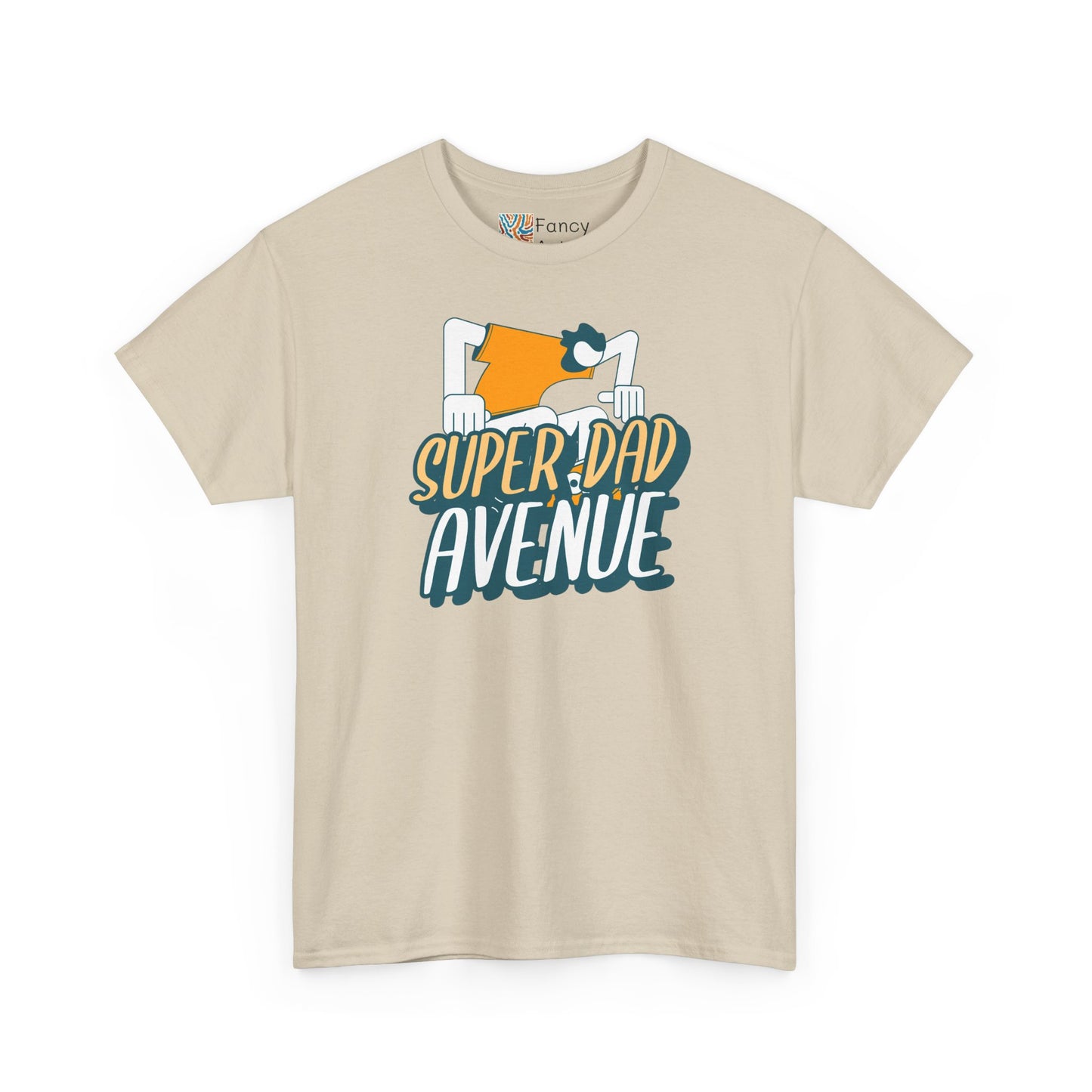 Super Dad Avenue Unisex Tee - Family First Gift
