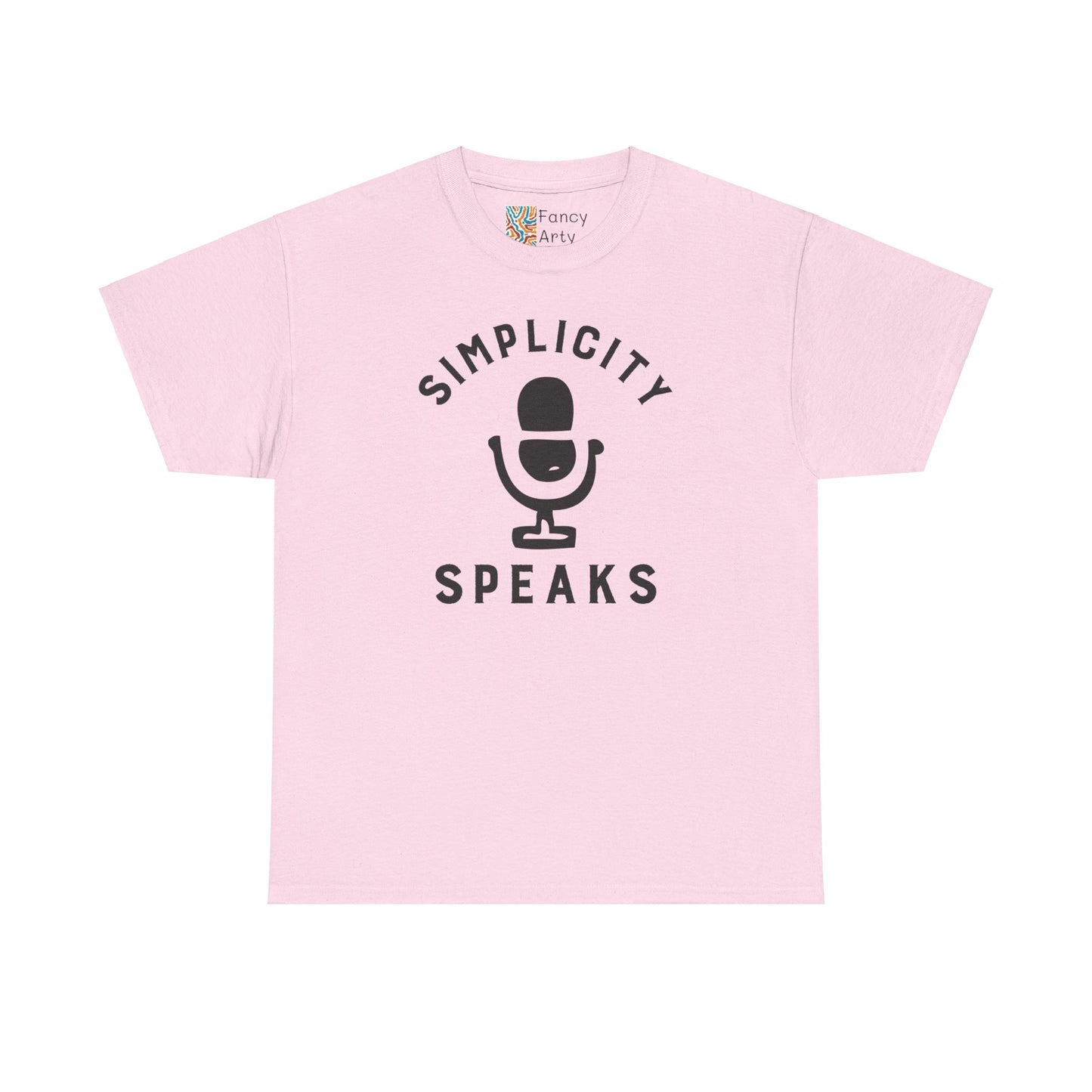 Simplicity Speaks Minimalist Lifestyle Tee