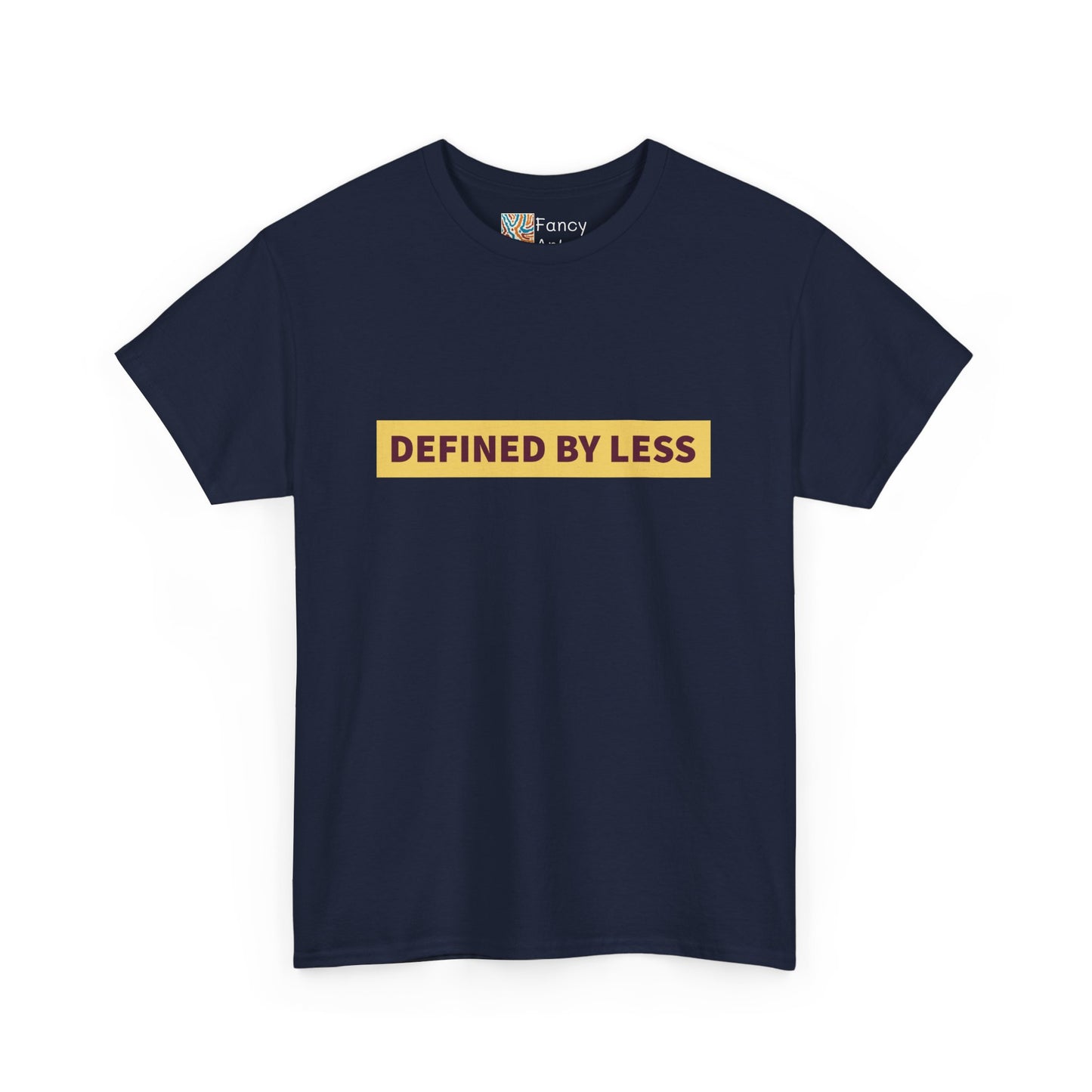 Defined by Less Unisex Cotton Tee - Minimalist Lifestyle Gift