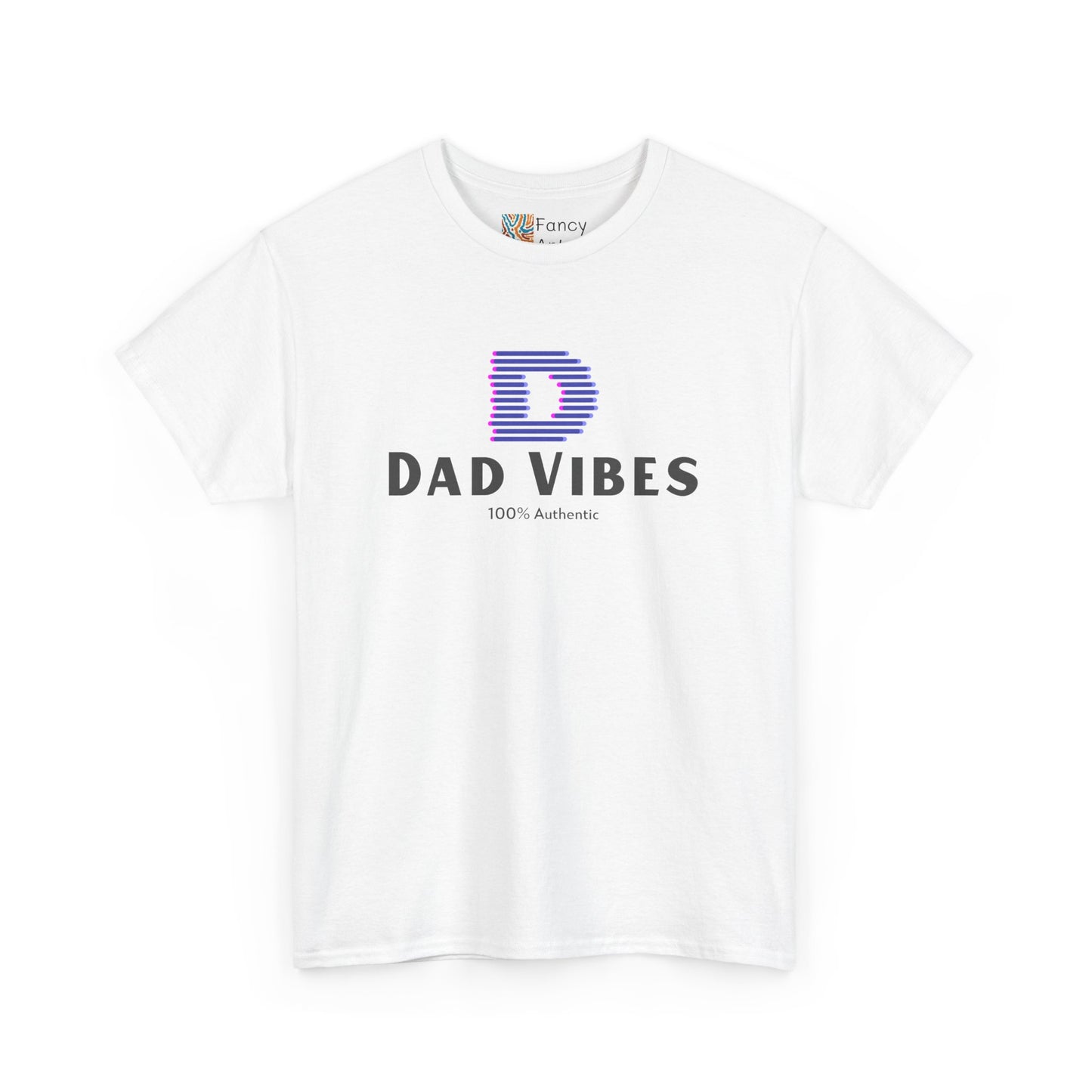 Dad Vibes 100% Authentic Cotton Tee