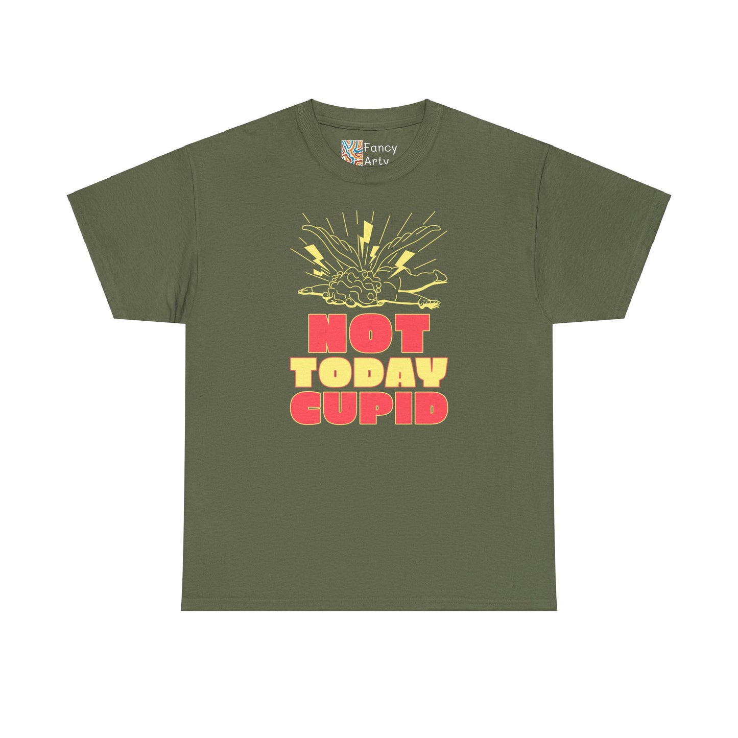 Not Today Cupid Anti-Valentine Design