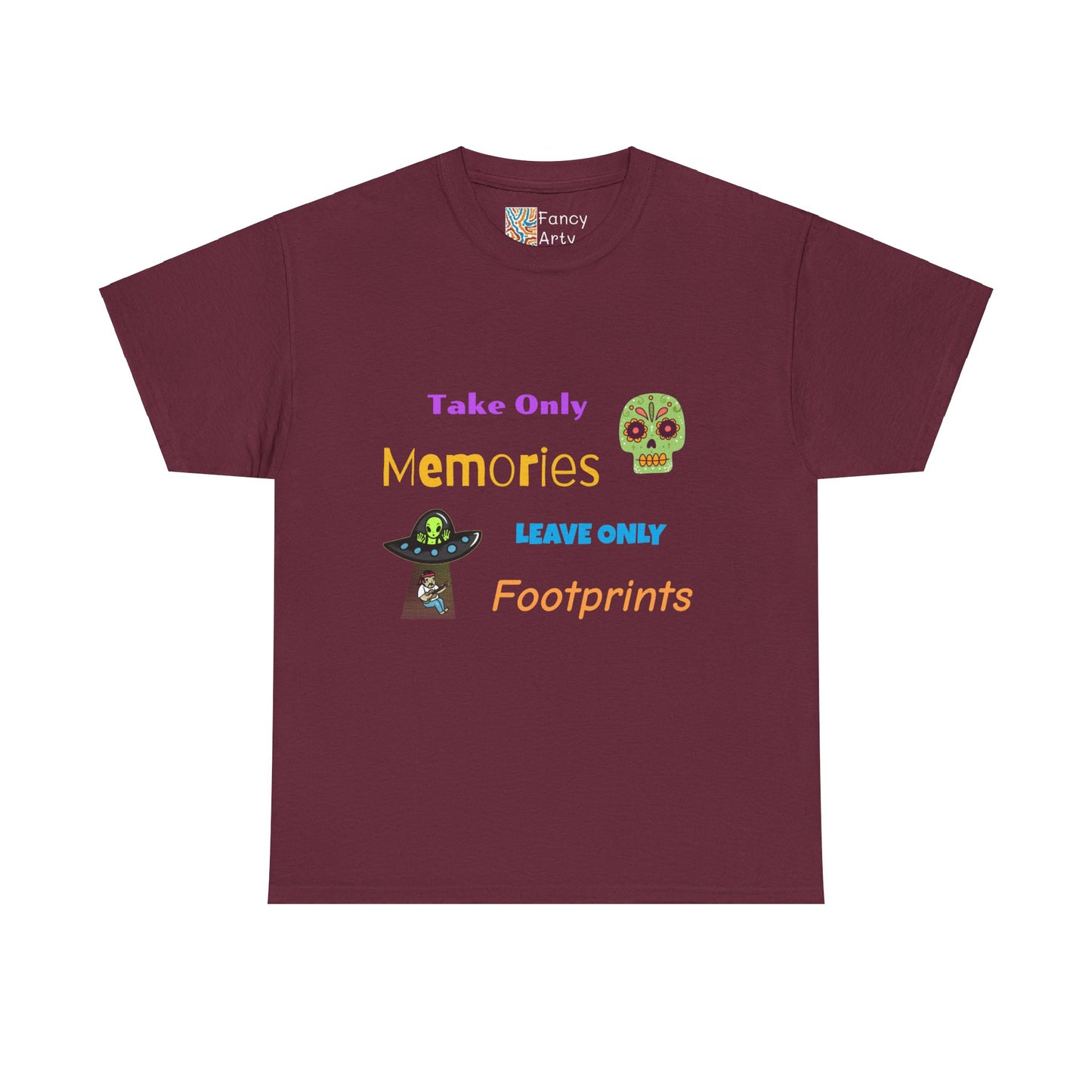 Take Only Memories Leave Only Footprints Tee