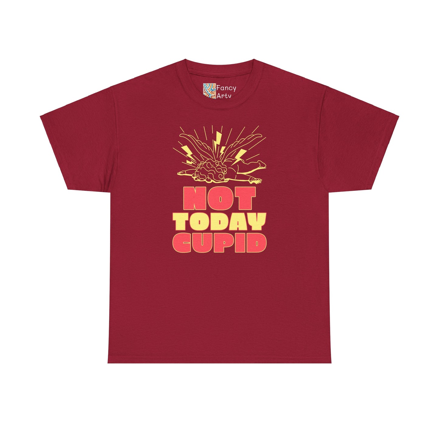 Not Today Cupid Anti-Valentine Design