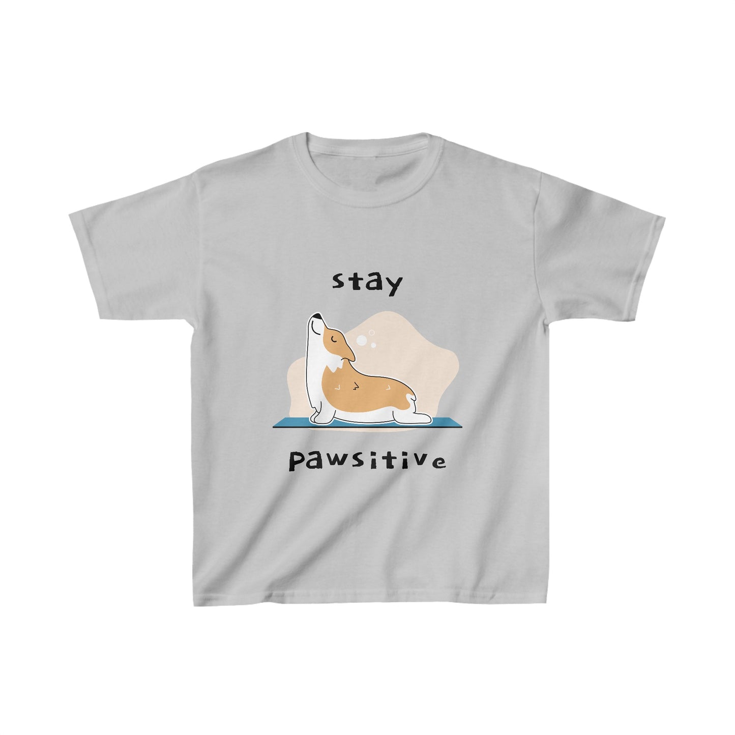 Stay Pawsitive Kids Tee
