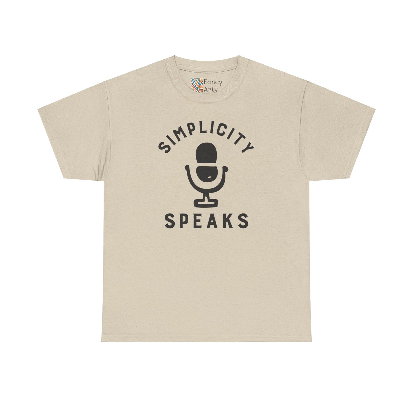 Simplicity Speaks Minimalist Lifestyle Tee