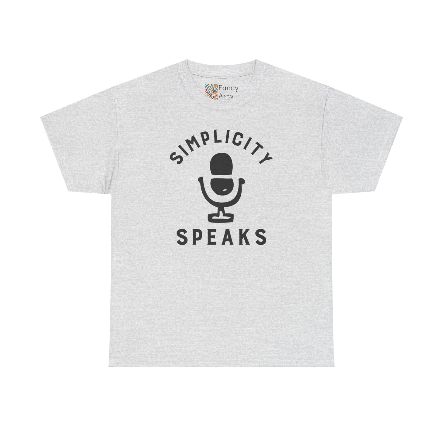 Simplicity Speaks Minimalist Lifestyle Tee