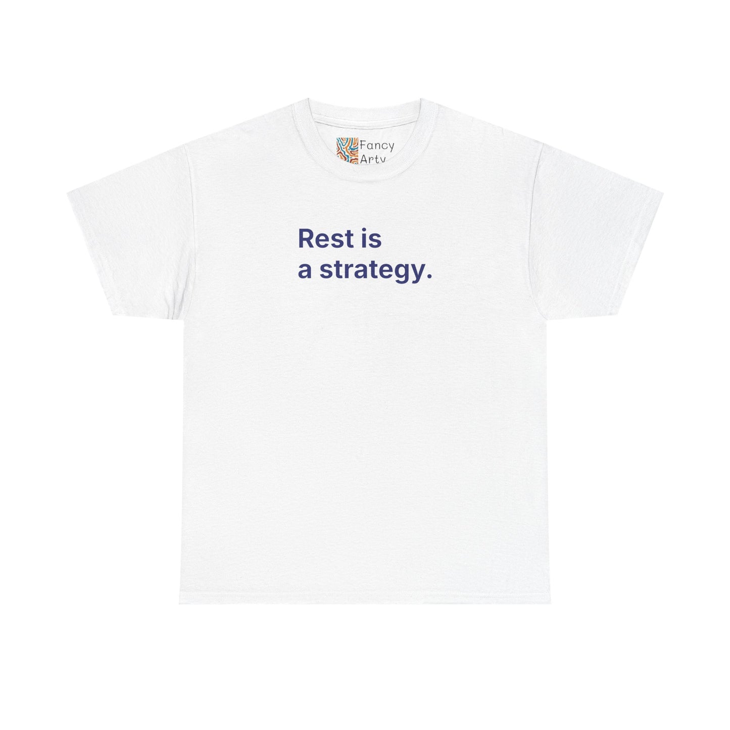Rest Is a Strategy Peace Unisex Tee - Self Care Reminder