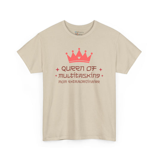 Mom Extraordinaire Unisex Tee - Queen of Multitasking Design