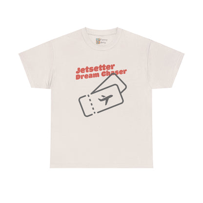 Jetsetter Dream Chaser Unisex Tee - Travel Gift for Men and Women