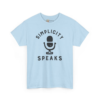 Simplicity Speaks Minimalist Lifestyle Tee