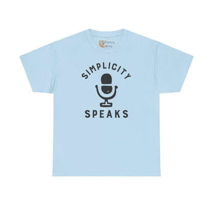 Simplicity Speaks Minimalist Lifestyle Tee