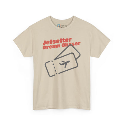 Jetsetter Dream Chaser Unisex Tee - Travel Gift for Men and Women