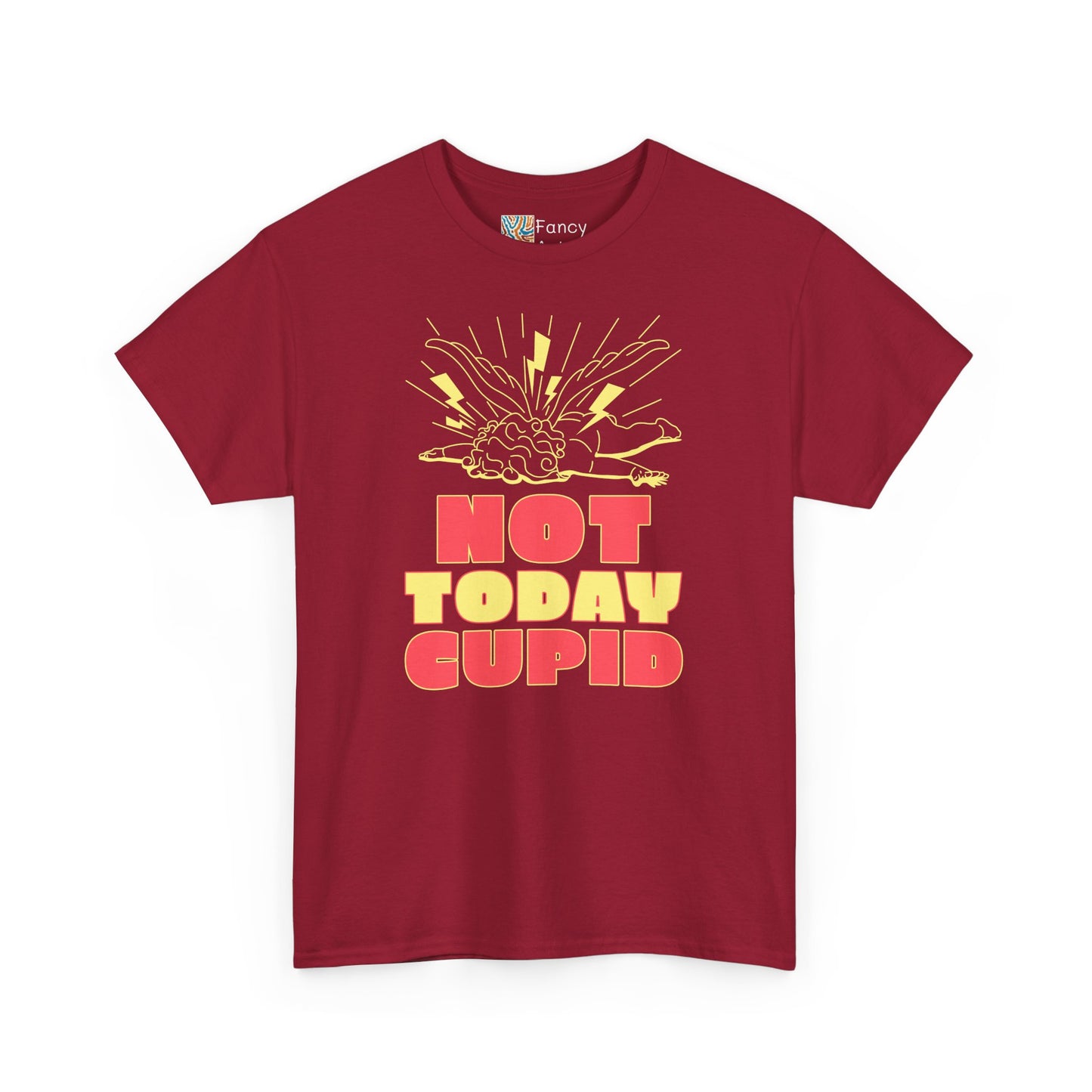 Not Today Cupid Anti-Valentine Design