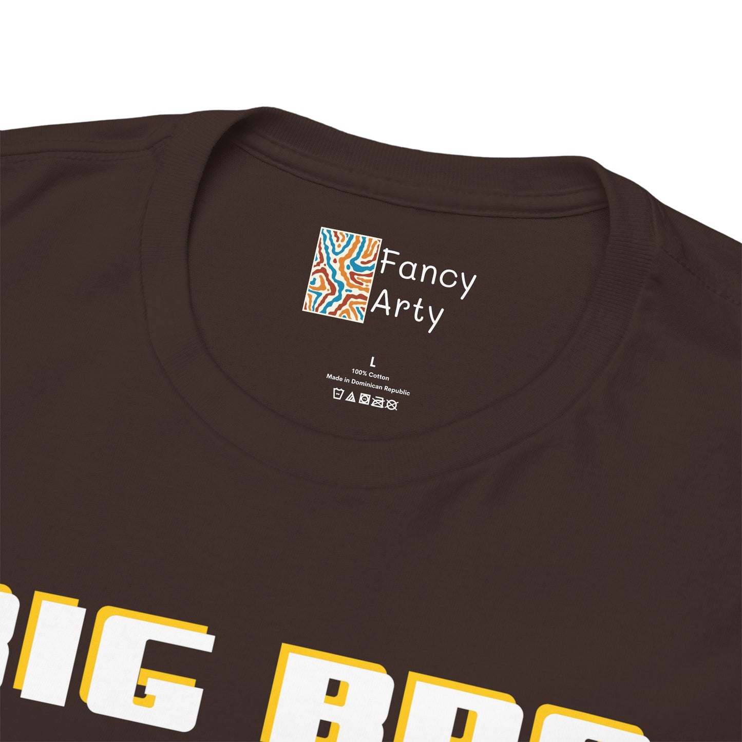 Big Bro Energy T-Shirt - Heavy Cotton Tee Gift for Brothers