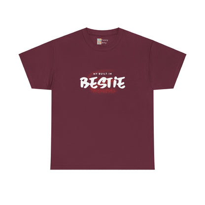 Built-In Bestie Unisex Tee - Sisters Gift - 100% US Cotton