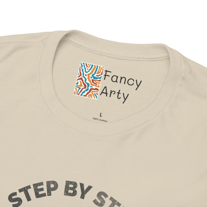 Step by Step to the Peak Mountain Travel Tee