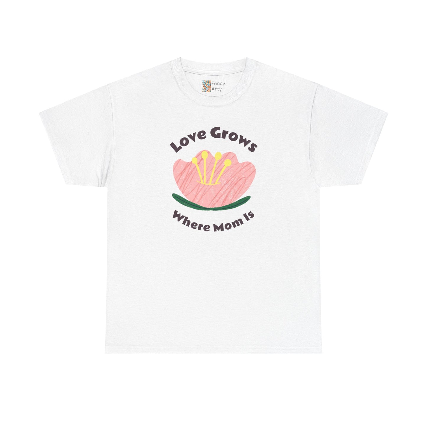 Love Grows Where Mom Is Unisex Tee