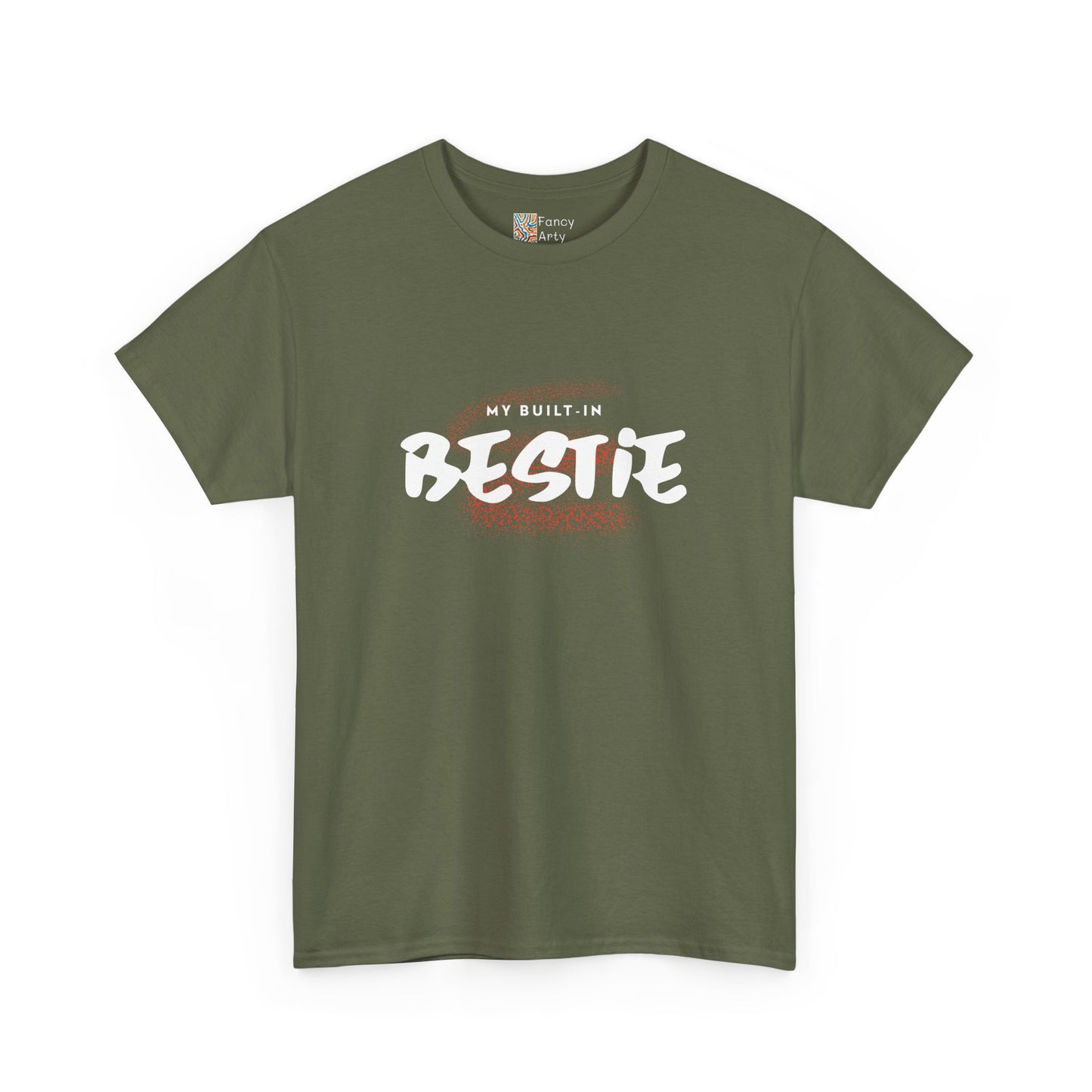 Built-In Bestie Unisex Tee - Sisters Gift - 100% US Cotton