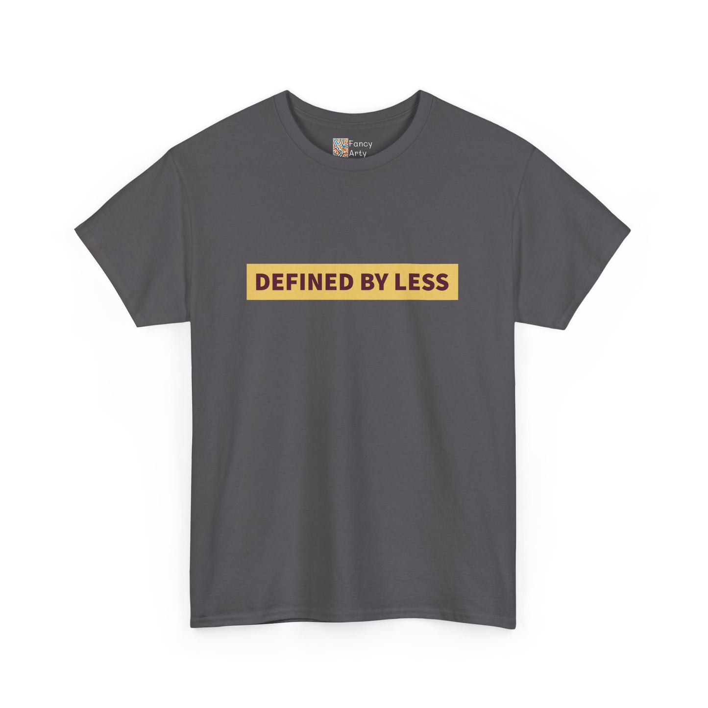 Defined by Less Unisex Cotton Tee - Minimalist Lifestyle Gift